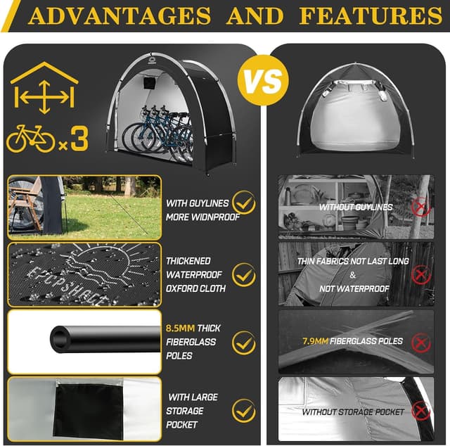 Thumbnail 4 de EPCPSHADES Bike Storage Tent