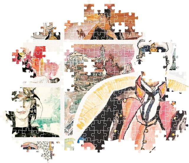 Detalle de Puzzle adulte 1000 pièces Compact 1000 pièces – Corto Maltese (70 × 50 cm)