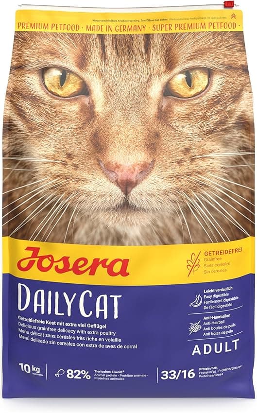 Thumbnail 1 de JOSERA DailyCat Alimento seco sin cereales 10 kg 🐱