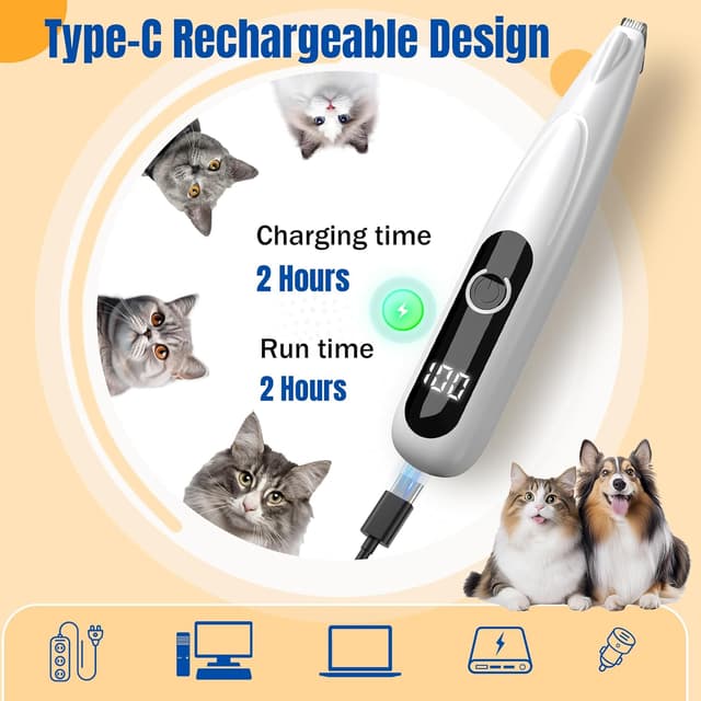 Thumbnail 3 de Yeerain Pfotentrimmer 2 Stunden ✂