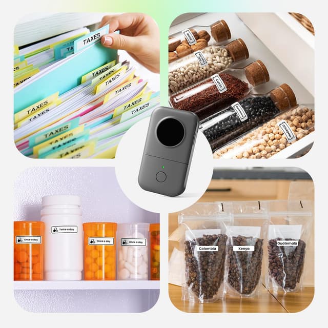 Detalle de Phomemo D30 Bluetooth label printer D30