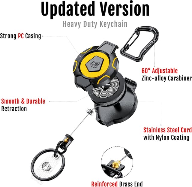 Thumbnail 5 de MNGARISTA einziehbarer Schlüsselanhänger 284,5 g