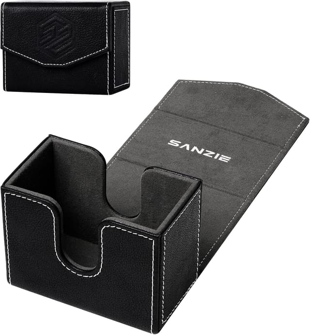 Imagen de SANZIE Leder Kartenbox 68 Karten 🎴 en OfertitasTOP