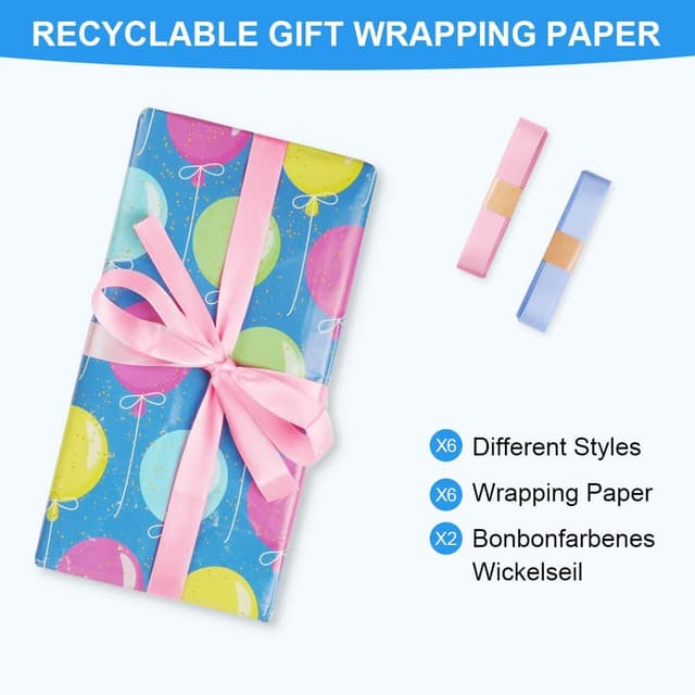 Thumbnail 2 de OFFCUP Papel de regalo para niños 50 x 70 cm