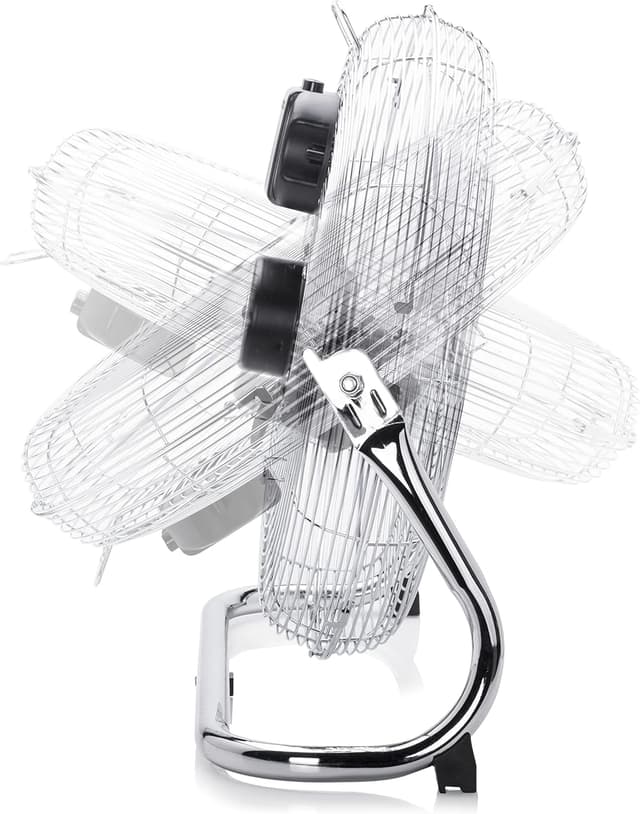 Detalle de Tristar VE-5936 Bodenventilator (40 cm, Metall) – 3 Leistungsstufen mit einstellbarem Winkel