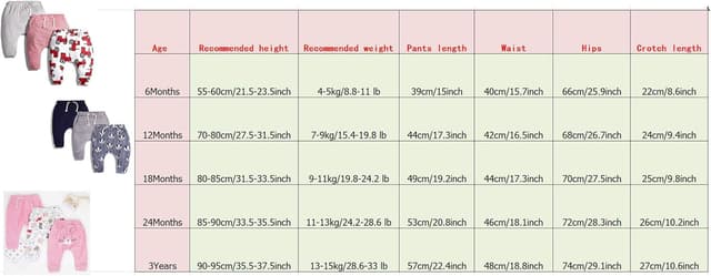 Detalle de CuteOn 3 Pack Pantalons sarouels coton bébé