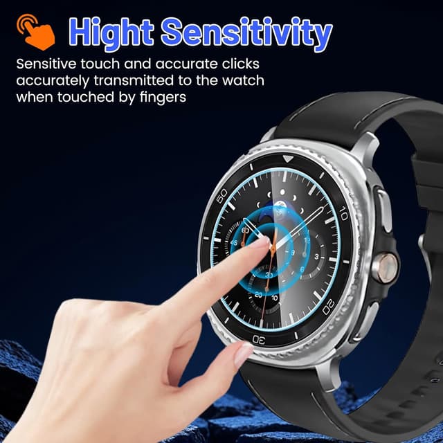 Thumbnail 5 de TQLGY Screen Protector for Samsung Galaxy Watch 8 Classic 46mm, 6-pack