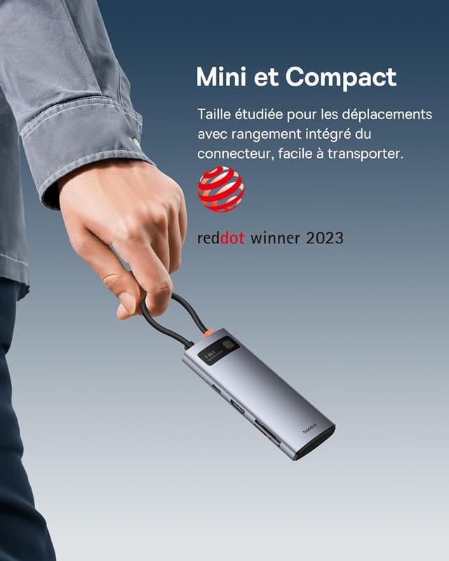 Thumbnail 5 de Baseus Hub USB C 7 en 1 100W