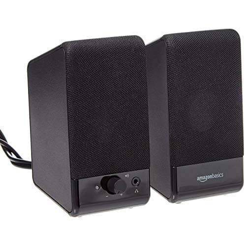 Detalle de Amazon Basics Altavoces 13,4 cm para ordenador