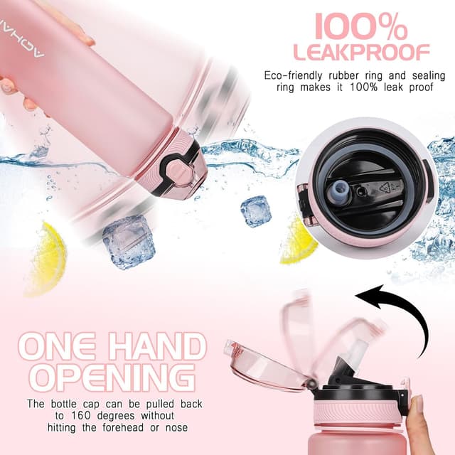 Thumbnail 2 de AOHAN 600ml Water Bottle