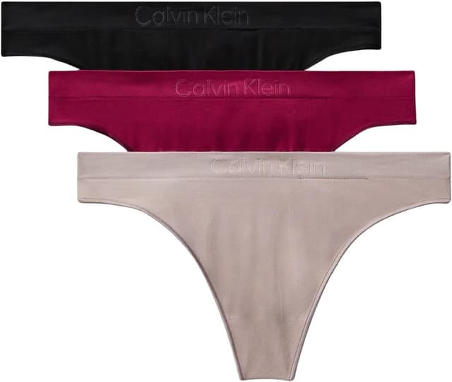 Detalle 2 de Calvin Klein Donna perizomi elasticizzati in confezione da 3