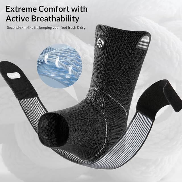 Thumbnail 4 de ZOELION Ankle Support with Removable Fishnet Strap