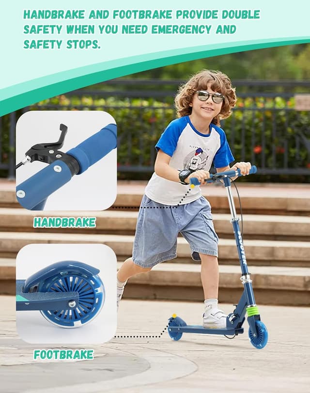 Detalle 2 de TENBOOM Scooter for Kids 110 lb