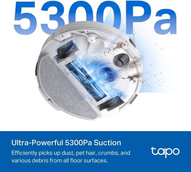 Detalle 2 de Tapo RV30 Max Saugroboter mit Wischfunktion