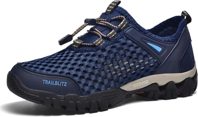 Detalle de TRAILBLITZ Men’s Quick-Drying Water Shoes for Hiking, Wading & Water Sports