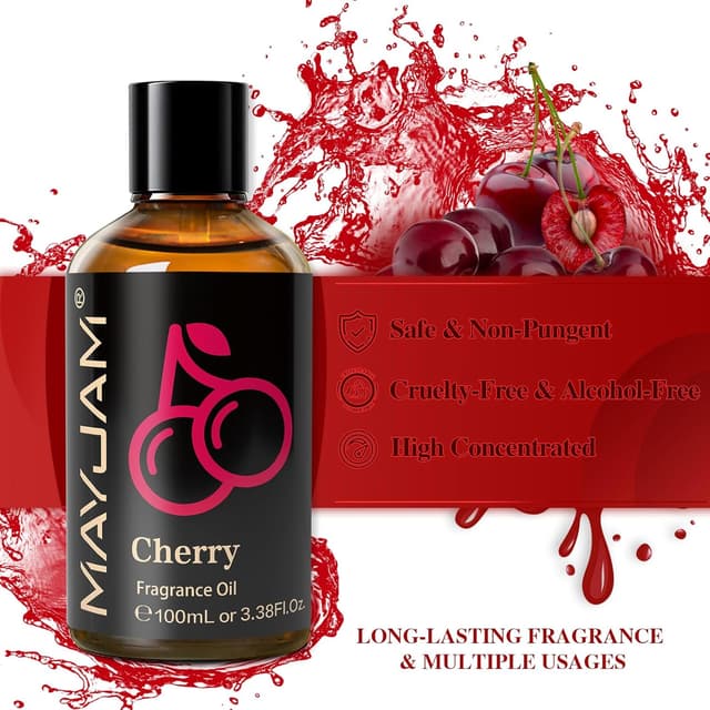 Detalle de MAYJAM cherry fragrance oil 100 ml