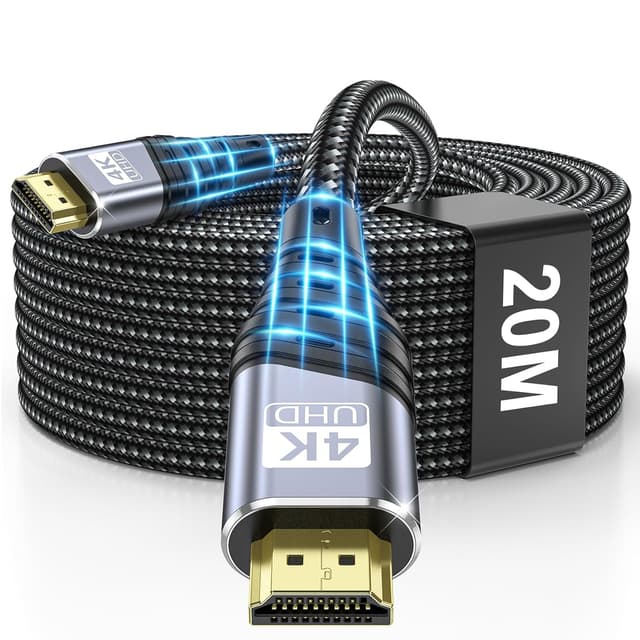 Detalle 2 de TEFLOTY HDMI 2.1 Kabel 8K (48 Gbit/s) für 8K@60 Hz, 4K@120 Hz, eARC & HDR