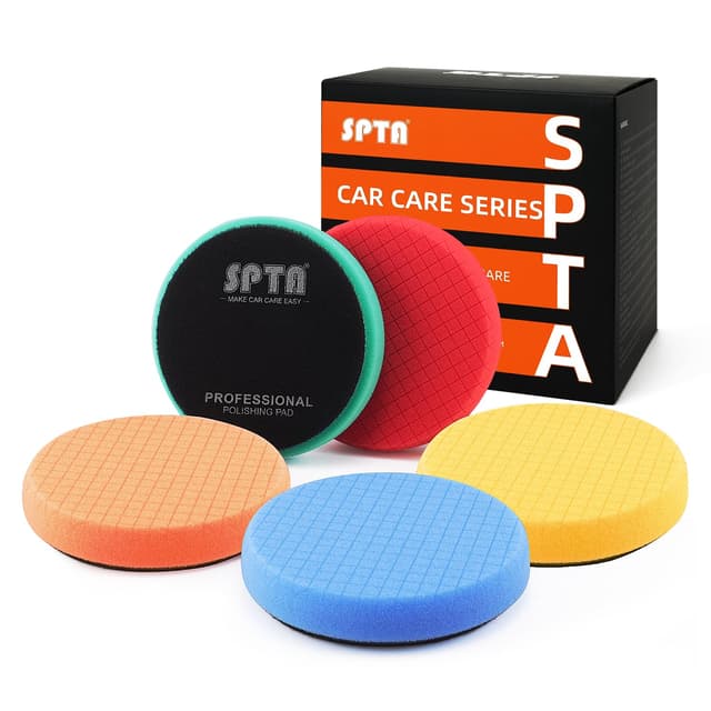 Detalle de SPTA SQMIX65 buffing polishing pads kit
