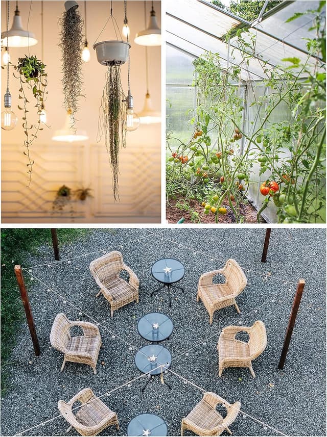 Detalle de Stainless steel cable kit 50m for hanging