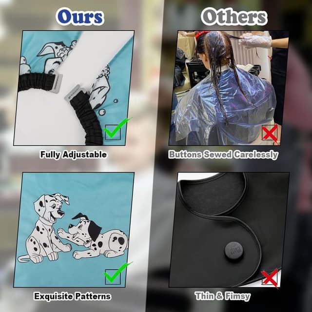 Detalle 2 de Cape de coiffure enfants AYBUY