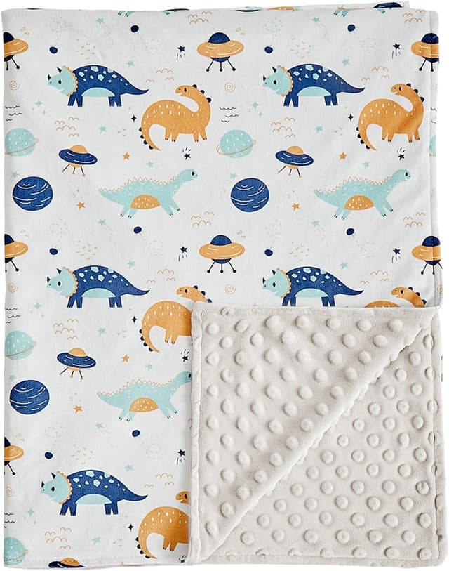 Detalle de JHCHMX Dinosaur 75x100cm Baby Blanket