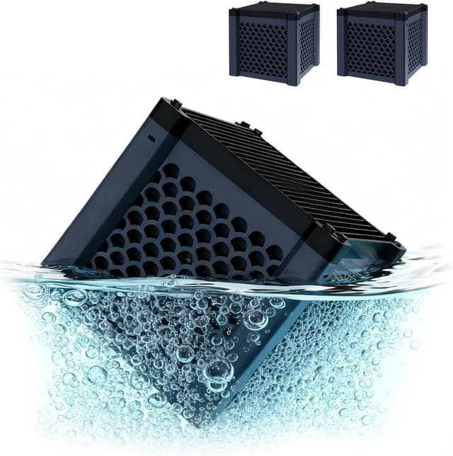 Imagen de Rujevia Clever Cube Aktivkohle 2 Stück für Wasserreinigung 🐟 en OfertitasTOP