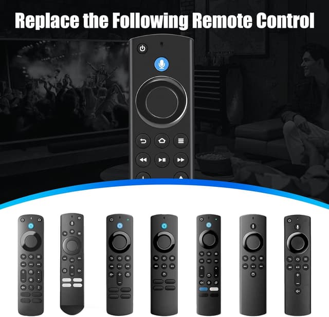 Detalle de Ersatz Sprachfernbedienung mit Bluetooth, 4 Tasten