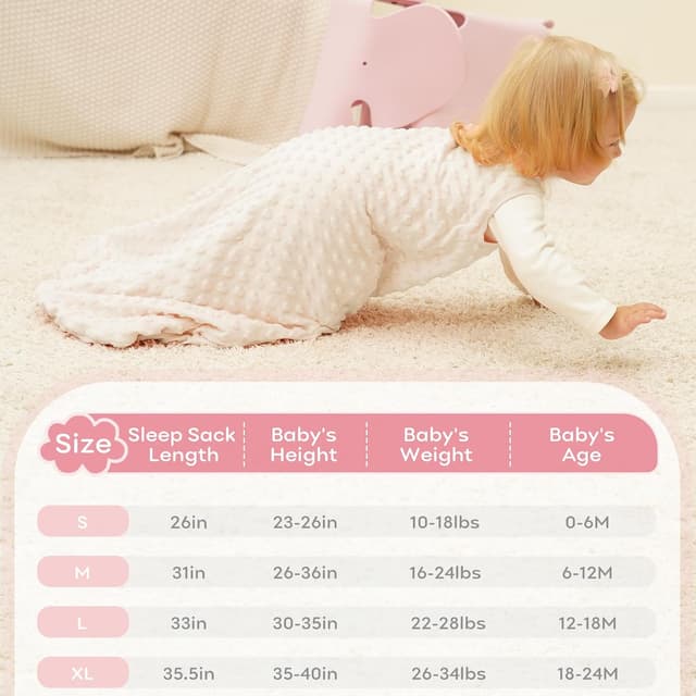 Detalle de Yoofoss Baby Sleeping Bag 1.5 Tog
