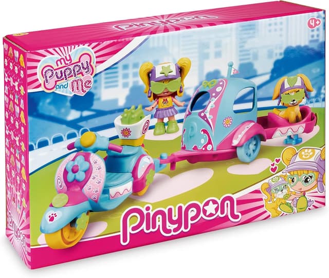 Thumbnail 7 de Pinypon My Puppy and Me 🐶 Moto y Figures para niños