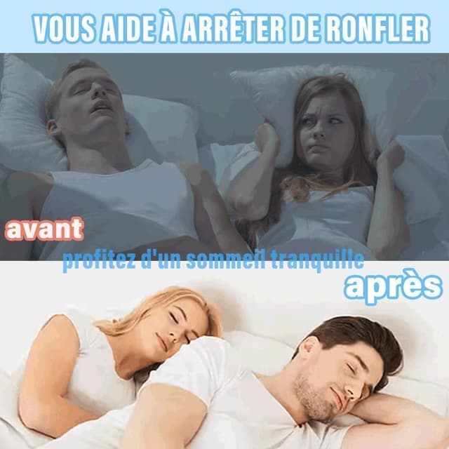 Thumbnail 3 de Gouttière anti ronflement 2 pièces TPE