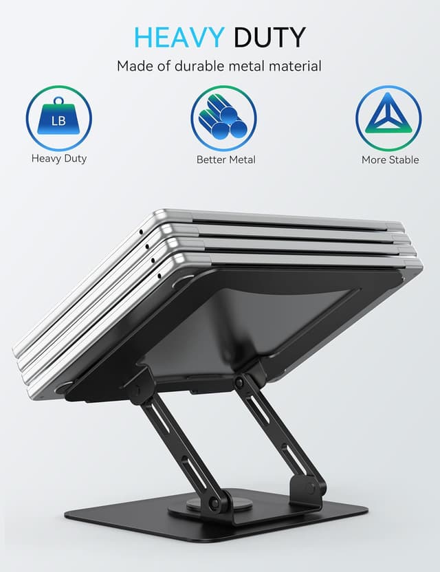Thumbnail 5 de SOUNDANCE Laptop Stand 360° Rotating Base