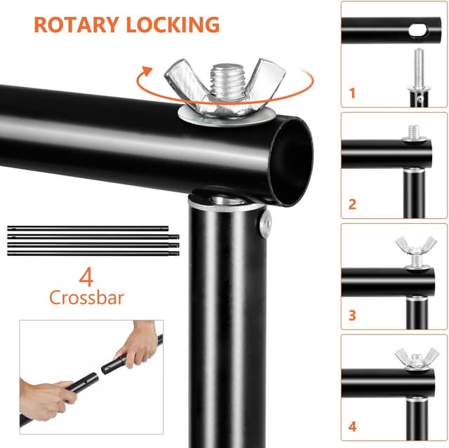 Thumbnail 3 de MSKIRA Backdrop Stand 10ft x 7.5ft
