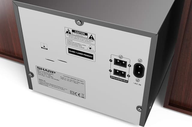 Thumbnail 4 de SHARP XL-B517D(BR) Mikro Hi‑Fi 45 Watt