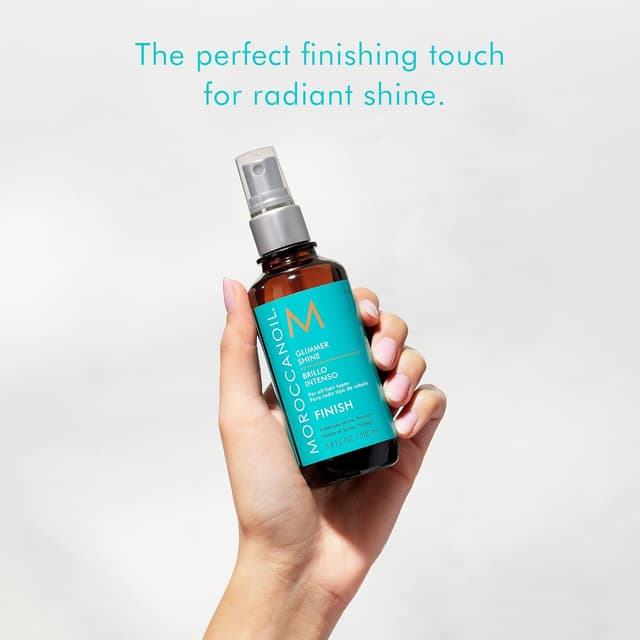 Detalle 2 de Moroccanoil Éclat Lumière – spray de finition illuminant à l’huile d’argan