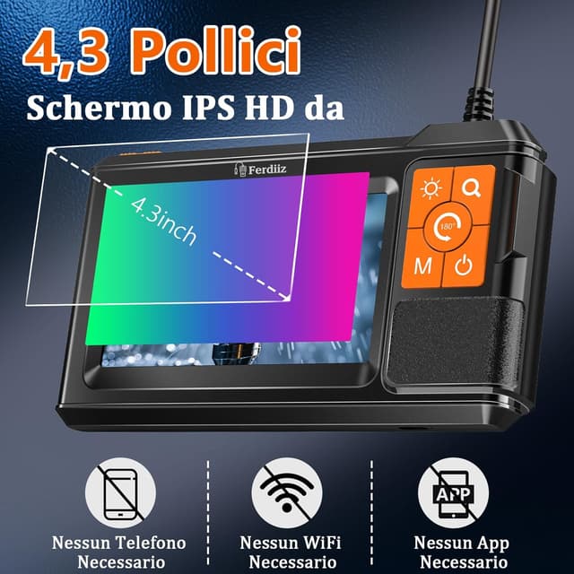 Thumbnail 1 de Ferdiiz Endoscopio Industriale 10M