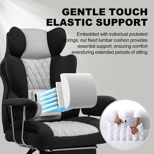 Detalle 1 de GTPLAYER sedia gaming ergonomica, 135°