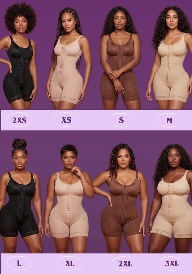 Detalle 2 de Snatched Body Stage 2 Faja with Bra (BBL Body Shapewear) for Post-Op & Everyday Compression