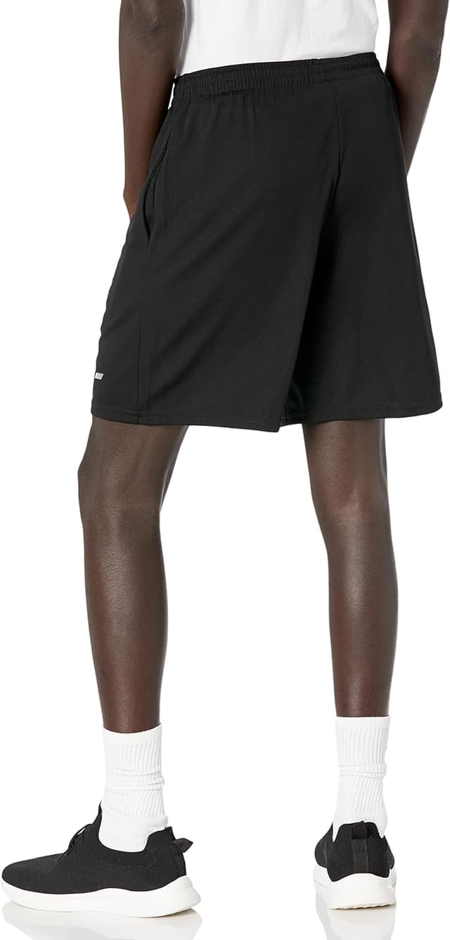 Detalle 2 de Amazon Essentials lot de 2 shorts d’entraînement basket & gym en tissu technique — coupe ample homme