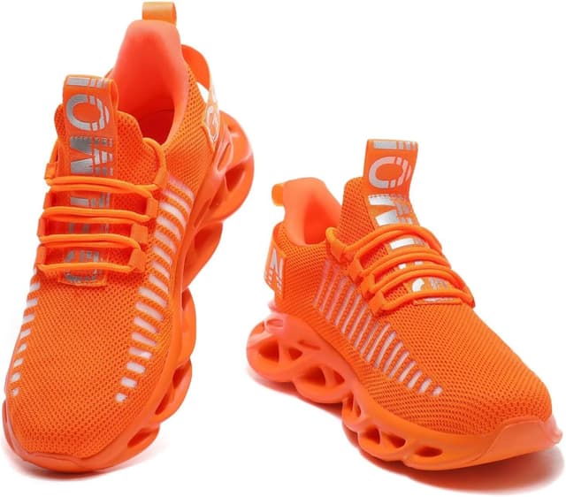 Detalle de GSLMOLN Women’s Walking Shoes Mesh Non-Slip Gym Sneakers