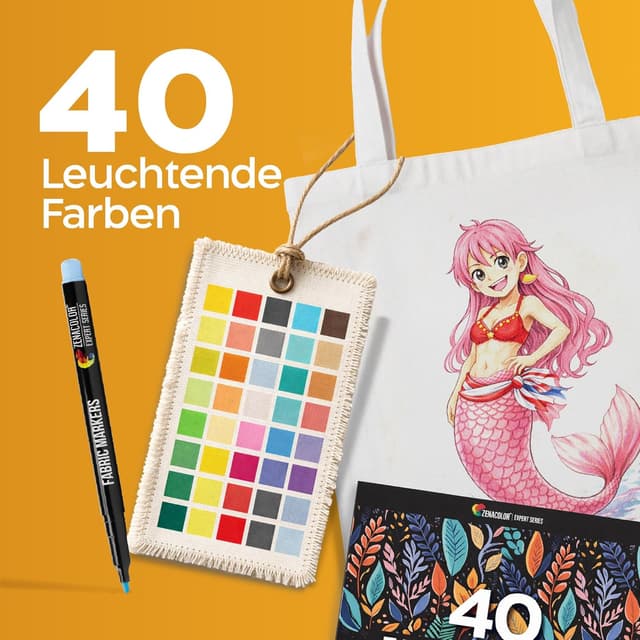 Thumbnail 2 de 40 Textilstifte Waschmaschinenfest 🎨