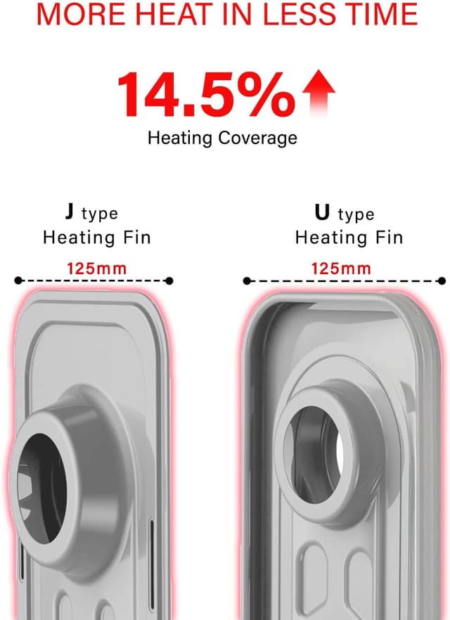 Thumbnail 4 de PureMate 2300W Oil Filled Radiator