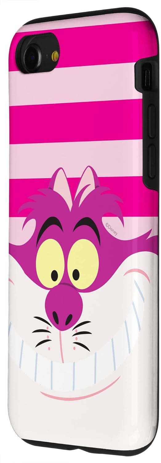 Detalle 2 de Coque iPhone Alice Cheshire Rose rayée