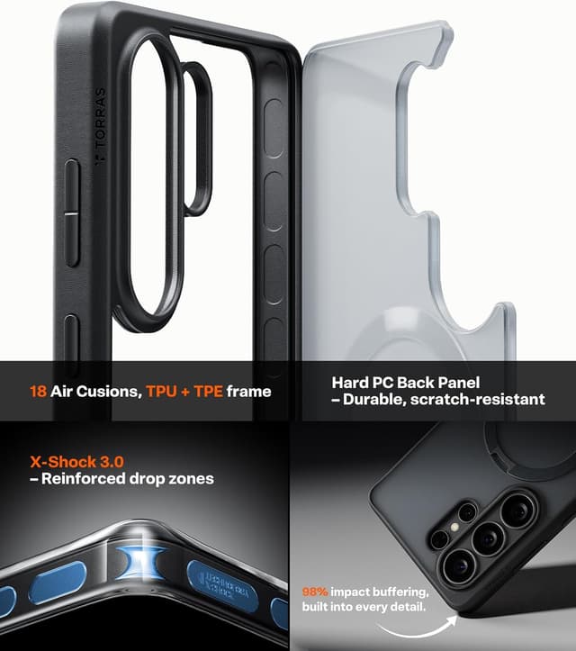 Thumbnail 5 de TORRAS Q3 Spin Case Galaxy S26 Ultra