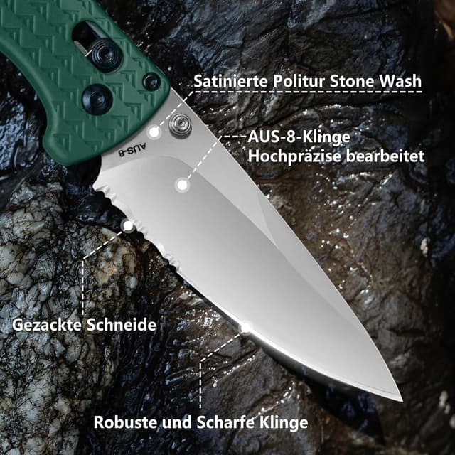 Thumbnail 2 de FLISSA FLISSA Taschenmesser Klappmesser AUS-8 190 mm