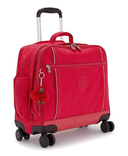 Detalle 2 de Kipling New Storia Bolsa grande con ruedas True Pink