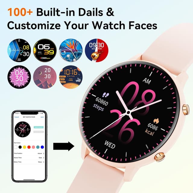 Thumbnail 5 de Hwagol Smart Watch 1.39" fitness tracker