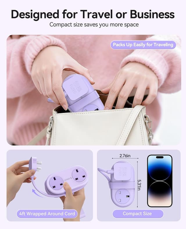 Detalle 2 de ORICO Travel Extension Lead 3250W