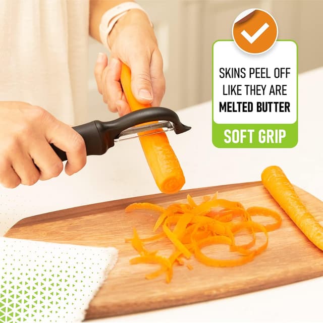 Thumbnail 5 de Spring Chef Premium Swivel Peeler, 2-piece ⚙