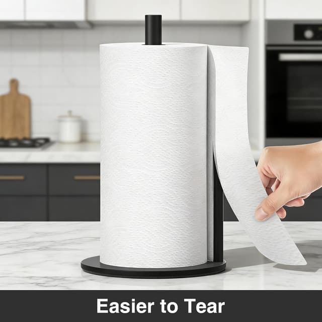 Detalle de niffgaff Küchenrollenhalter aus Edelstahl