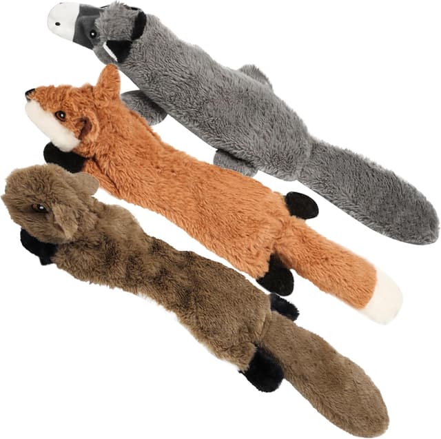 Detalle de Nocciola No Stuffing Squeaky Dog Toys 5 pack